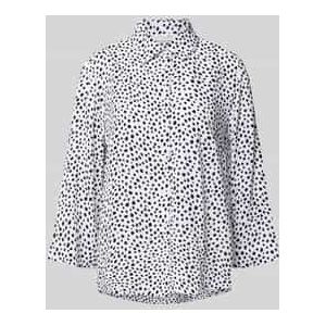 Overhemdblouse met knoopsluiting