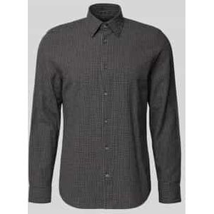 Marc O’Polo - Shaped Fit - Vrijetijdsoverhemd - Puur Katoen - All-over Motief