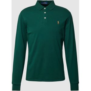 Poloshirt met labelstitching