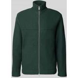 SELECTED HOMME - NEALY - Cardigan - Regular Fit - Effen - Zuivere Wollen Bouclé