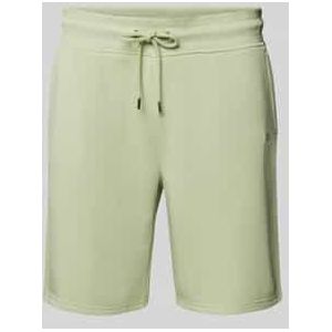 Regular fit korte broek met elastische band