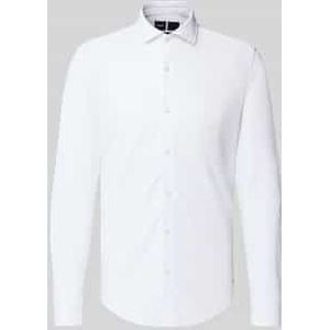 BOSS - Slim Fit - Zakelijk Overhemd - Mêlee - Lange Mouwen - Puur Katoen