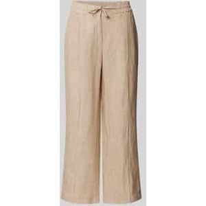 OPUS - Maikito - Broek - Beige - Linnen