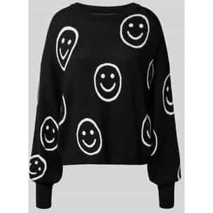 Regular fit gebreide pullover van viscosemix, model 'MONTANA'