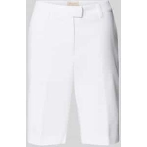 Korte regular fit broek met steekzakken, model 'Isabella'