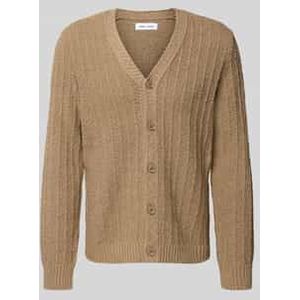 Regular fit cardigan van puur katoen, model 'Samicah'