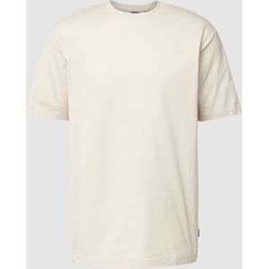 T-shirt van katoen met ronde hals, model 'FRED'