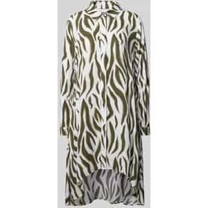 Overhemdjurk met all-over motief