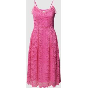 Mini-jurk met kant, model 'Lucerna'