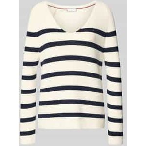 Regular fit gebreide pullover van zuiver katoen