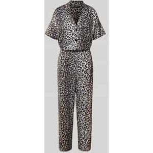 Jumpsuit met dierenprint