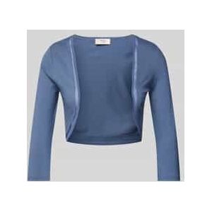 Bolero met opengewerkte voorkant