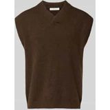 Relaxed fit spencer met wol, model 'RAI'