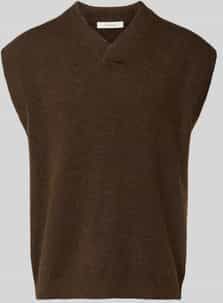 Relaxed fit spencer met wol, model 'RAI'