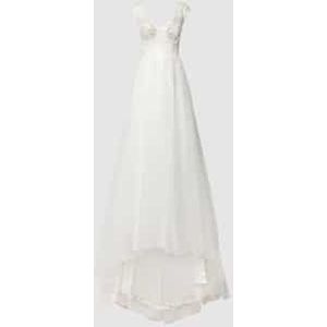 Bruidsjurk met gehaakt kant