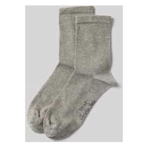 Sokken met labeldetail in een set van 2 paar