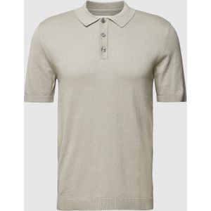 Poloshirt met viscose en polokraag, model 'EMIL'