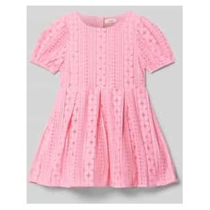 s.Oliver Casual - Kanten Jurk - Mini - Effen - Met Ondoorzichtige Voering