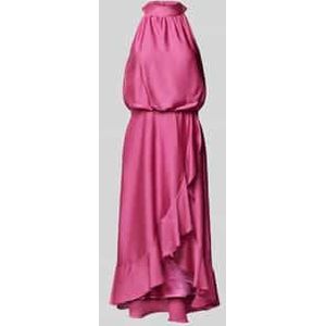 Cocktailjurk met volantgarnering