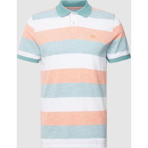 Poloshirt in colour-blocking-design