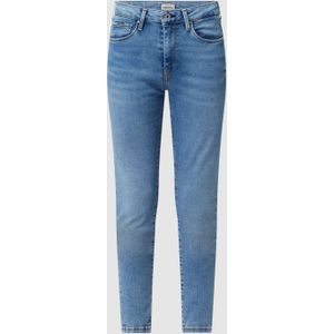 Skinny fit high waist jeans met stretch, model 'Regent'