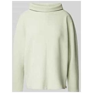 Sweatshirt met col, model 'Umaja'