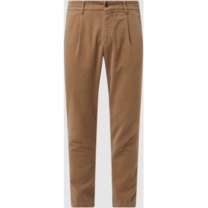 Relaxed fit chino met stretch, model 'Bashy'