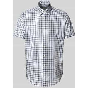 Regular fit zakelijk overhemd met button-downkraag