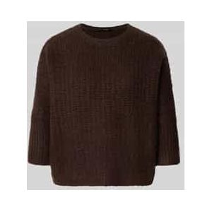 Gebreide pullover met 3/4-mouwen, model 'TUMELDA'