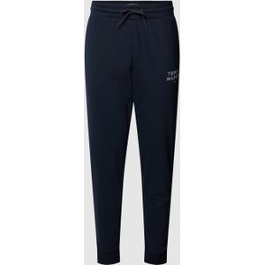 Sweatpants met labelprint