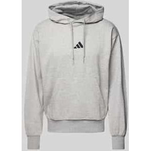 ADIDAS SPORTSWEAR - Hoodie - Mêleegrijs - Katoen - Met Kap