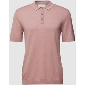 Poloshirt met viscose en polokraag, model 'EMIL'