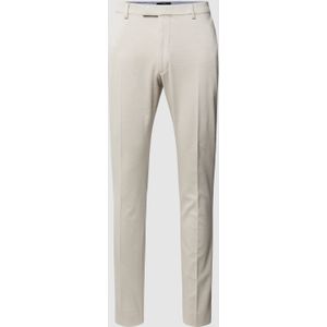 Pantalon met persplooien, model 'Gun'