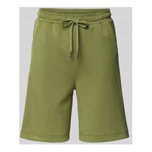 Sweatshorts met elastische band, model 'Banu'