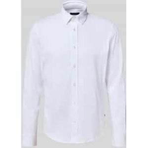 Slim fit vrijetijdsoverhemd met kentkraag, model 'trostol'