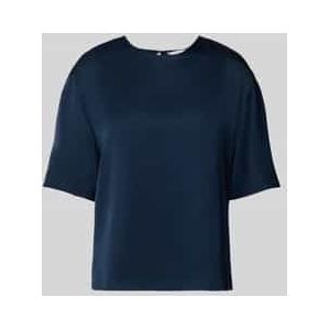 Relaxed fit blouse van satijn