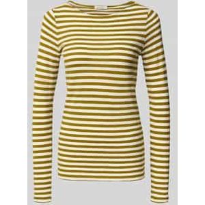 Slim fit shirt met lange mouwen van puur katoen