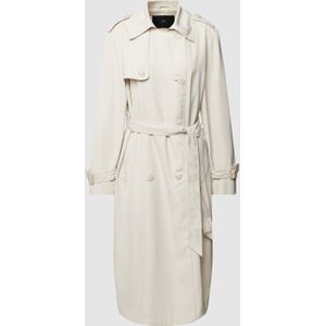 Trenchcoat met steekzakken opzij, model 'Noise'