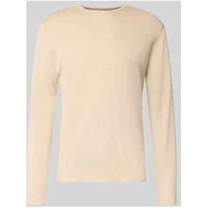 Gebreide pullover met ronde hals