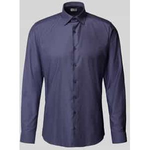 OLYMP - Level Five - Overhemd - Effen - Katoen - Matglanzende Weefstructuur
