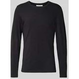 Casual Friday - Shirt 'Theo' - Zwart - Longsleeves
