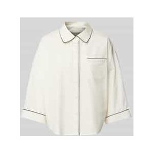 Marc O'Polo - Loungeshirt - Effen - Katoen - Oversized - Contrasterende Details