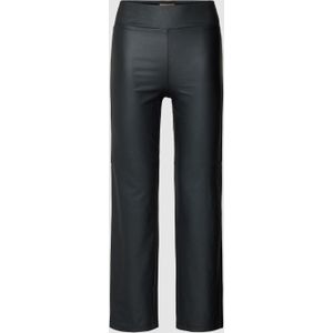 Broek in leerlook, model 'Pam'