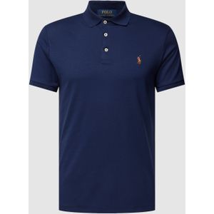 Poloshirt met labelstitching