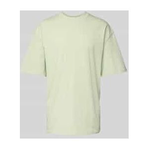 Oversized T-shirt met labelprint