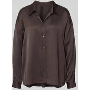 Overhemdblouse met knoopsluiting