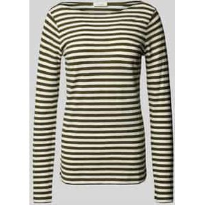 Marc O'Polo - Slim Fit Shirt - Gestreept - Lange Mouwen - Puur Katoen