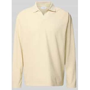 Lindbergh - Shirt - Greige - Corduroy - Lange Mouw