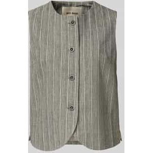 Gilet met doorknoopsluiting, model 'Eriin Thelma'