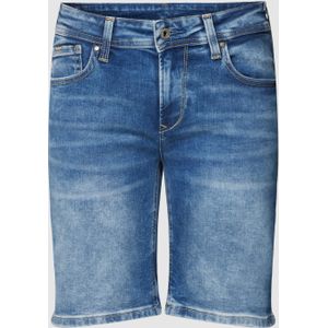 Korte jeans in 5-pocketmodel, model 'POPPY'
